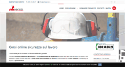 Desktop Screenshot of corsi.pmiservizi.it
